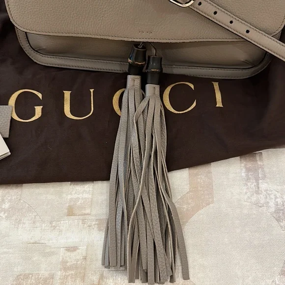 Gucci medium Bamboo daily Flap Bag - Picture 4 of 10